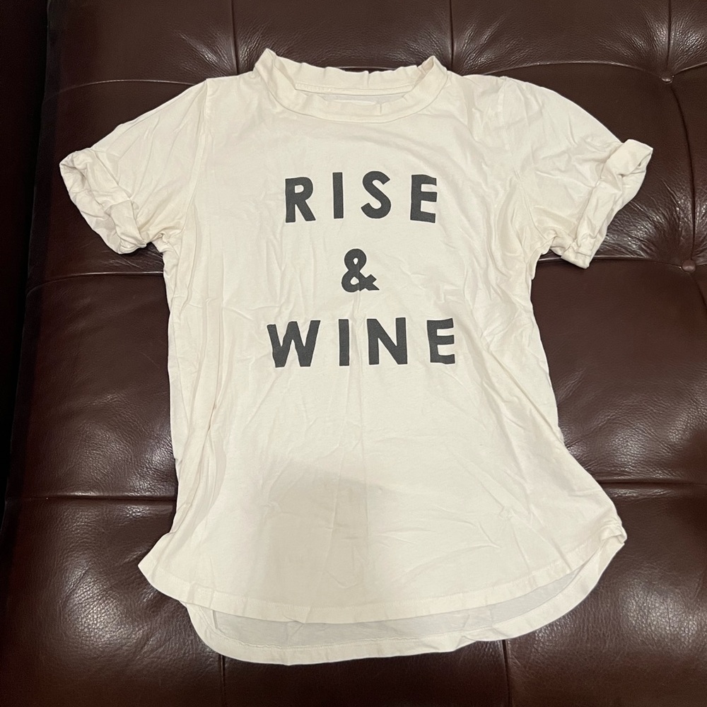 Women’s Sol Los Angeles T-Shirt - Rise and Wine - Sz Sm